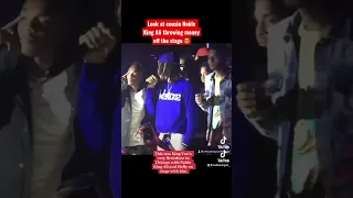 King Von very first show in Chicago with Ynw Melly and Noble King Ali on stage throwing money