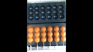 Commercial Lolly Waffle Ball Maker Takoyaki Machine on Sale