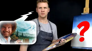 🔊 AUDIO ONLY Bob Ross Painting Challenge!! - (🚫 NO Video!)