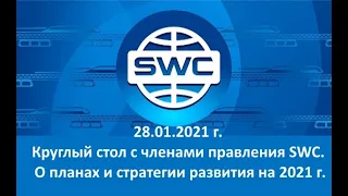 28.01.2021. Встреча с членами правления SWC. О планах и стратегии развития на 2021 г.