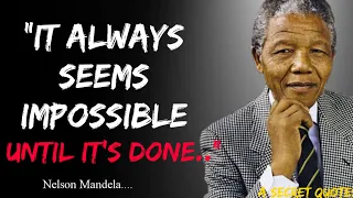 Nelson Mandela Quotes That Leave You Feeling Motivated To Change | Nelson Mandela Quotes IN English