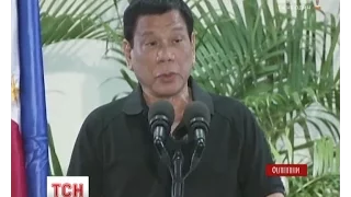 Президент Філіппін назвав Голокостом свою розправу над наркоманами і наркоторговцями