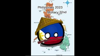 Philippines 2022 vs 2023 (Military Rank) #edit #philippines #countryballs