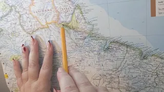 ASMR ~ Amapá, Brazil History & Geography ~ Soft Spoken Map Tracing Google Earth