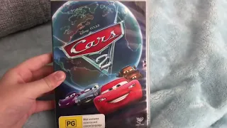 The Opening to Cars 2 (2011) DVD