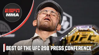 UFC 298 Press Conference Highlights 🎥 | ESPN MMA