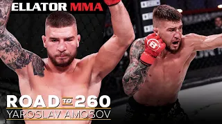Highlights: Yaroslav Amosov's Dominant Run to Title Challenger | BELLATOR MMA