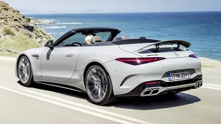 2022 Mercedes-AMG SL 55 4MATIC+ R232 | Driving, V8 Sound, Exterior and Interior