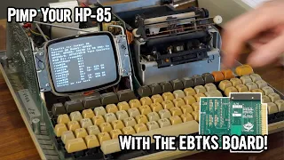 EBTKS add-on board for the HP-85 vintage computer