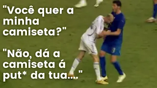 O que realmente disse Materazzi á Zidane? Leitura Labial | LEGENDADO