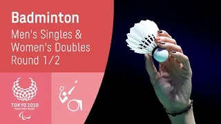 Badminton Singles & Doubles Round 1/2 | Court 2 | Day 9 | Tokyo 2020 Paralympic Games