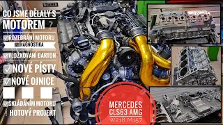 #Oprava #Mercedes #CLS63 #AMG #W218 #M157