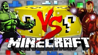 Minecraft: LUCKY BLOCK CHALLENGE | HEROES VS VILLAINS