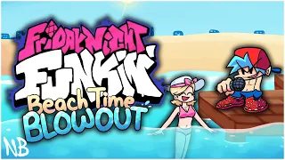 VS. Katelyn FULL WEEK - Beach Time Blowout! | Friday Night Funkin' Mod Showcase [HARD]