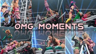 WWE WOMEN'S MONEY IN THE BANK LADDER MATCH EXTREME & DANGEROUS MOMENTS