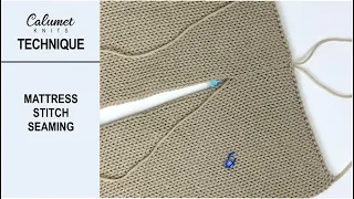 Mattress Stitch Seaming with Circular Knitting Machines Tubes