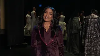 Angela Bassett hosting the Opera Live Screening of X: The Life and Times of Malcolm X (HD footage)