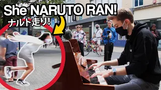 I played NARUTO and other anime songs on piano in public