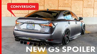 2023 Lexus GS / GS-F Conversion | Rear Duckbill Spoiler