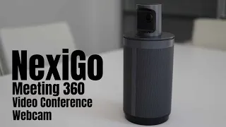 NexiGo Meeting 360 degree 8k webcam review