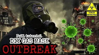 Making D.I.Y Gas Mask From Basic Materials You Could find at home | Smoke and Virus Protection