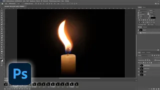Анимация свечи в фотошопе