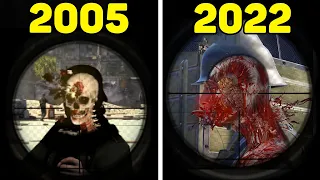 Evolution of Sniper Elite Games 2005-2022 (No Commentary)