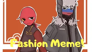 "Fashion Meme" Countryhumans Animations.... 😌