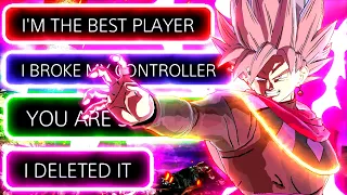 He Said He's The BEST... So I Made Him Delete Xenoverse 2 By Using God of Destruction Goku Black