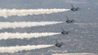 Thunderbirds Amazing View from Sunrise Mountain Aviation Nation 2019 Nellis Air Show USAF