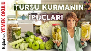 TURŞU HAKKINDA HER ŞEY 🥒 | En İyi Turşu İçin Püf Noktalar | Turşuda Küflenme, Yumuşama