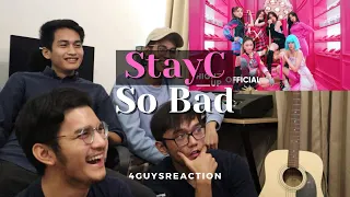 STAYC "SO BAD" M/V REACTION | FIRST TIME reacting to STAYC