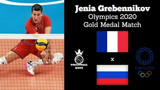 Jenia Grebennikov - Olympic Final Tokyo 2020 - Men's Volleyball - All Receptions