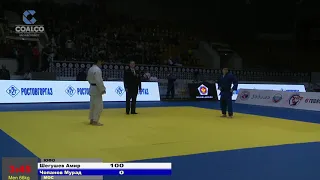 66 kg Шегушев А Чопанов М 04 03 2016 Т3 ПЕРВЕНСТВО РОССИИ до 21, РОСТОВ НА ДОНУ 2016