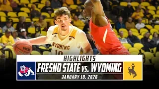 Fresno State vs. Wyoming Basketball Highlights (2019-20) | Stadium