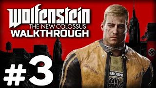 МАНХЭТТЕН / СИГНАЛ — WOLFENSTEIN II: The New Colossus / ПРОХОЖДЕНИЕ [#3]