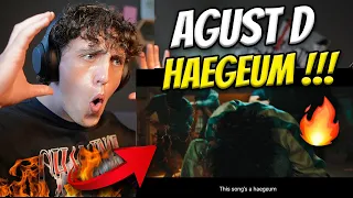 South African Reacts To Agust D 'Haegeum' Official MV !!! | HOLY S***🔥