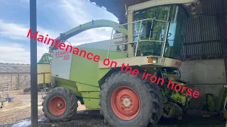 CLAAS JAGUAR 860!!! In need of some repairs.