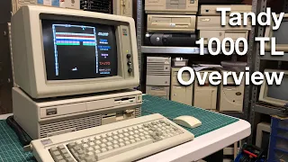 Tandy 1000 TL Part 1 : Overview of the PC | #SepTandy