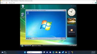 Installing Windows 7 inside Windows Vista