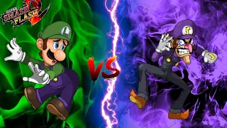 SSF2: Luigi vs Waluigi