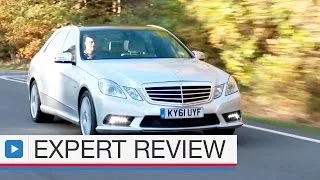 Mercedes-Benz E-Class Saloon expert car review ( pre-facelift video)