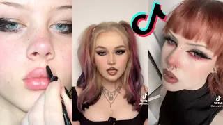 E-girl Grunge Makeup Tutorial | TikTok Compilation ✨
