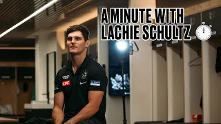 A minute with Lachie Schultz ⏱️