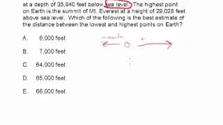 CBEST Math Practice Exam Number 14