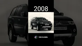 Evolution Of Mitsubishi Montero Sport (1997-2022) #shorts