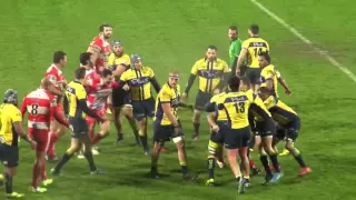 Nevers vs Lombez-Samatan (Federale 1 division)  5 décembre 2015 #RugbyFight