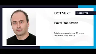 Pavel Yosifovich — Building a cross-platform 2D game with MonoGame and C#