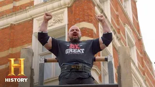 BRIAN SHAW'S RECORD BREAKING FEATS OF STRENGTH | The Strongest Man in History (Season 1) | History