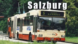 Trolleybuses in Salzburg | Obus Salzbug | 1998 - 2002